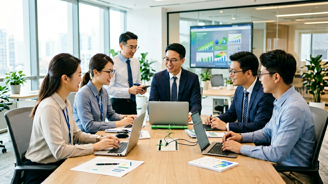 U8国际集团现代化办公环境与团队协作